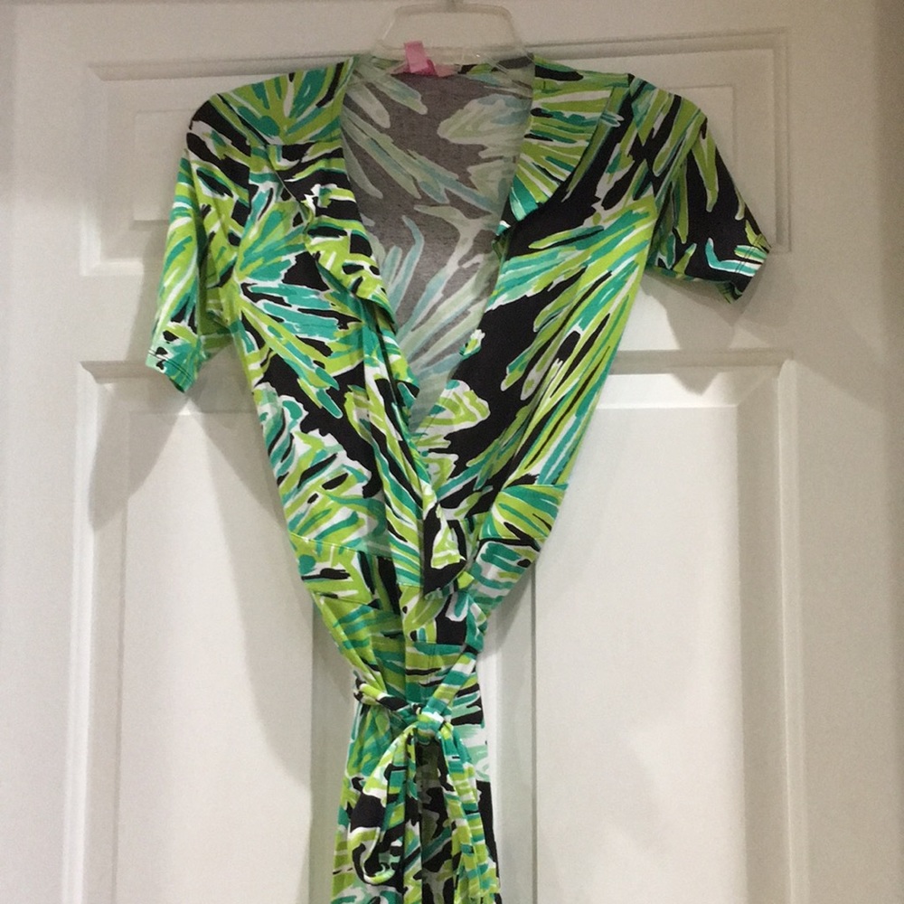 Lilly Pulitzer wrap dress